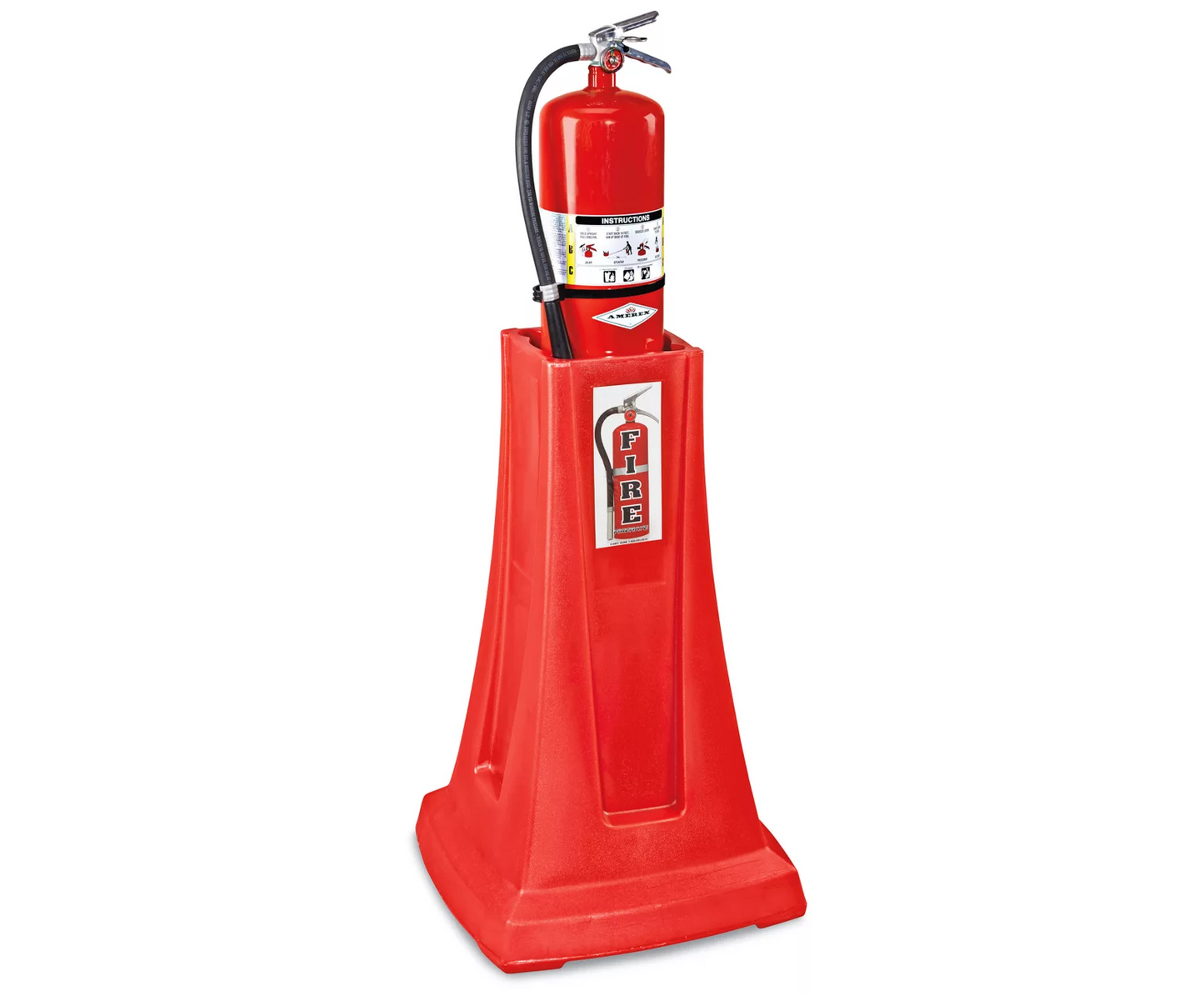 FireMate® Plastic Fire Extinguisher Stand - FireMateStand.com